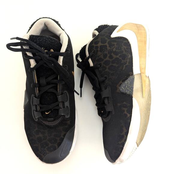 Nike Zoom Freak 1 Coming To America Youth Cheetah Print Sneakers Size 6Y - Picture 1 of 7